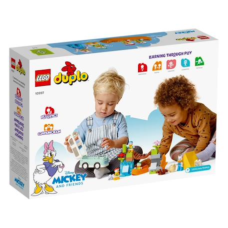 Duplo disney l'aventure au camping 10997 Multicolore 4 - vertbaudet enfant 