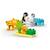 Duplo familles d'animaux sauvages : pingouins et lions 10442 Multicolore 3 - vertbaudet enfant 