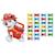 Jouet éducatif pat' patrouille - marcus croc'lettres Multicolore 3 - vertbaudet enfant 
