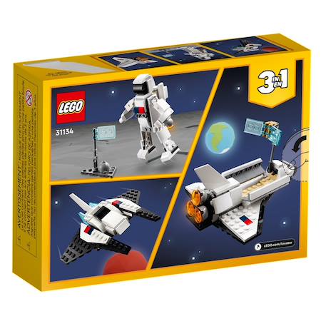 Creator 3 en 1 la navette spatiale 31134 Multicolore 6 - vertbaudet enfant 