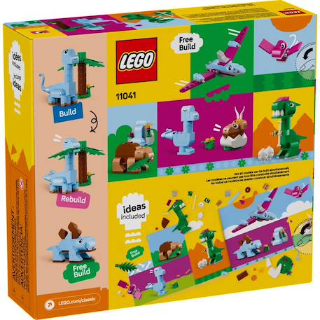 Lego classic - les dinosaures créatifs - 11041 Multicolore 6 - vertbaudet enfant 