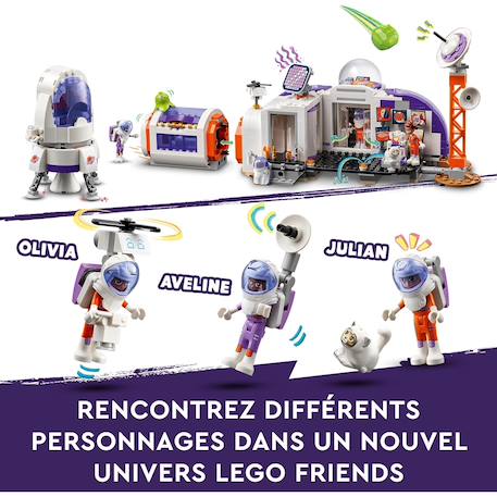 La station spatiale martienne et la fusée 42605 Multicolore 3 - vertbaudet enfant 