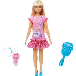 Jouet-Poupons et poupées-Ma première barbie poupée mannequin malibu blonde