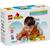 Duplo familles d'animaux sauvages : pingouins et lions 10442 Multicolore 6 - vertbaudet enfant 