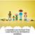Lego duplo - personnages à construire aux différentes émotions - 10423 Multicolore 4 - vertbaudet enfant 