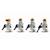 Star wars pack de combat des clone troopers™ de la 332e compagnie d'ahsoka 75359 Multicolore 4 - vertbaudet enfant 