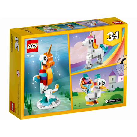 Lego creator - la licorne magique - 31140 Multicolore 6 - vertbaudet enfant 