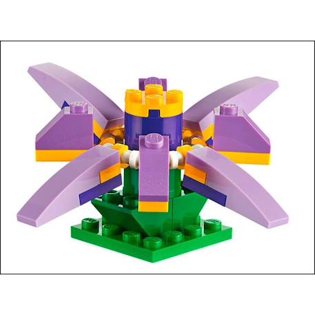 Classic - la boîte de briques créatives 10696 Multicolore 5 - vertbaudet enfant 