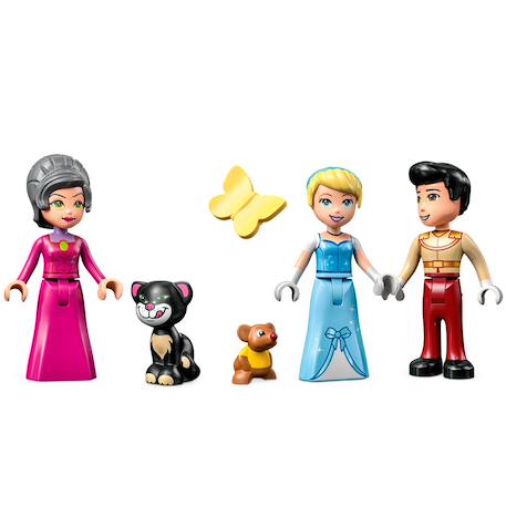 Disney le château de cendrillon et du prince charmant 43206 Multicolore 5 - vertbaudet enfant 