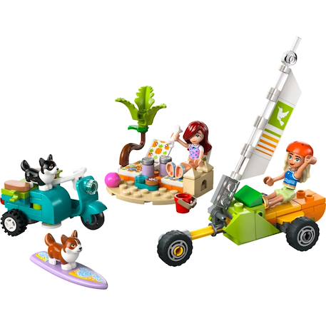 Friends chiens surfeurs et aventures en scooter 42641 Multicolore 2 - vertbaudet enfant 