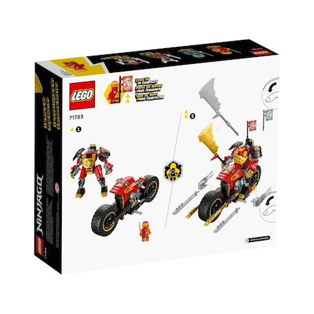 Ninjago la moto du robot de kai – évolution 71783 Multicolore 6 - vertbaudet enfant 