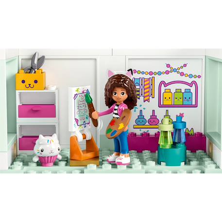 Gabby's dollhouse la maison magique de gabby 10788 Multicolore 4 - vertbaudet enfant 