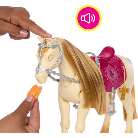 Barbie mysteries la mystérieuse aventure du cheval Multicolore 6 - vertbaudet enfant 