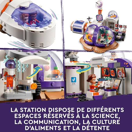 La station spatiale martienne et la fusée 42605 Multicolore 4 - vertbaudet enfant 