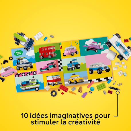 Lego classic - les véhicules créatifs - 11036 Multicolore 5 - vertbaudet enfant 