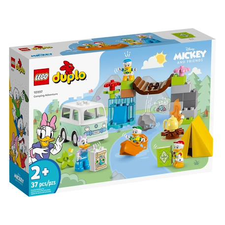 Duplo disney l'aventure au camping 10997 Multicolore 1 - vertbaudet enfant 