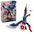 Figurine du nouveau captain america à construire 76296 Multicolore 3 - vertbaudet enfant 