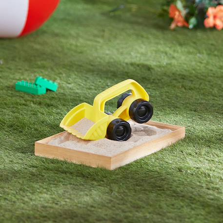 Excavateur monstre Jaune 3 - vertbaudet enfant 