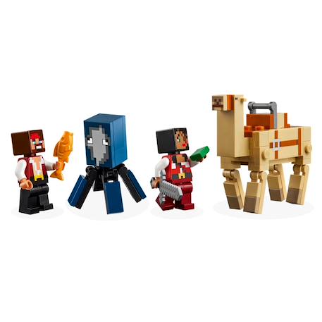 Le voyage du bateau pirate 21259 Lego Minecraft Multicolore 5 - vertbaudet enfant 