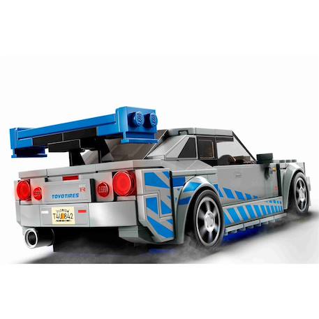 Lego speed champions - nissan skyline gt-r (r34) 2 fast 2 furious - 76917 Multicolore 3 - vertbaudet enfant 