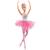 Barbie poupée mannequin dreamtopia ballerine lumières scintillantes Rose 3 - vertbaudet enfant 