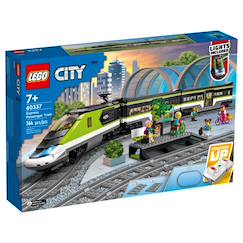 Jouet-Jeux d'imagination-Lego city - le train de voyageurs express - 60337