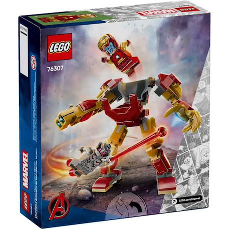 Marvel le robot d'iron man contre ultron 76307 Multicolore 6 - vertbaudet enfant 