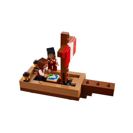 Le voyage du bateau pirate 21259 Lego Minecraft Multicolore 4 - vertbaudet enfant 