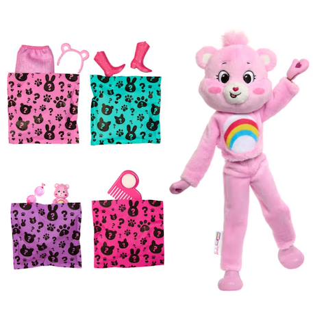 Poupée barbie cutie reveal bisounours Rose 3 - vertbaudet enfant 