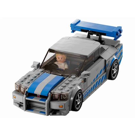 Lego speed champions - nissan skyline gt-r (r34) 2 fast 2 furious - 76917 Multicolore 5 - vertbaudet enfant 