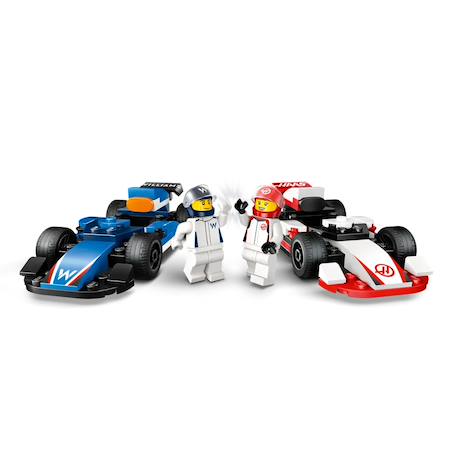 Lego city - voitures de course de f1 williams racing et haas f1 - 60464 Multicolore 4 - vertbaudet enfant 