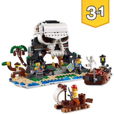 Creator 3 en 1 - le bateau pirate 31109 Multicolore 4 - vertbaudet enfant 