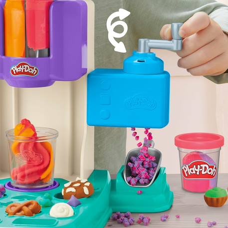 Play-doh coffret mes glaces arc-en-ciel avec pâte à modeler Multicolore 5 - vertbaudet enfant 