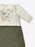 Gigoteuse hiver manches longues amovibles bi-matière MINISAURUS olive 6 - vertbaudet enfant 