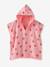 Poncho de bain / plage bébé personnalisable, avec coton recyclé blanc imprimé+rose imprimé 13 - vertbaudet enfant 