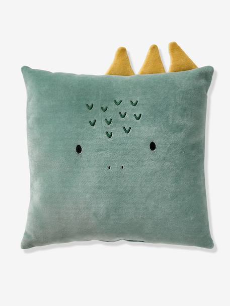 Sac de couchage + Coussin Animaux multicolore+vert imprimé 8 - vertbaudet enfant 