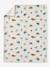 Plaid imprimé polaire personnalisable blanc imprimé+marron imprimé+multicolore 16 - vertbaudet enfant 