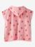 Poncho de bain / plage bébé personnalisable, avec coton recyclé blanc imprimé+rose imprimé 10 - vertbaudet enfant 