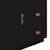 Armoire minecraft 3 portes et 3 tiroirs avec éclairage led Noir - effet carbone noir 6 - vertbaudet enfant 