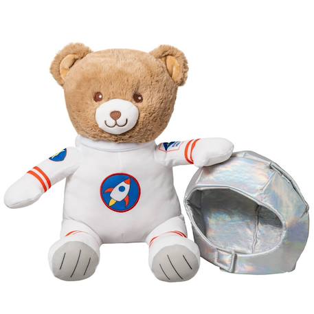 Peluche ours astronaute- gaston astronaute - 40 cm Blanc 1 - vertbaudet enfant 