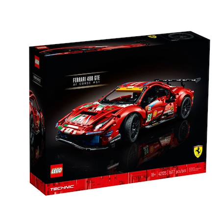 Ferrari 488 gte 'af corse #51' 42125 Rouge 2 - vertbaudet enfant 