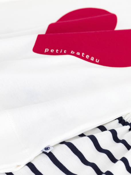 Pyjama short enfant imprimé coeur marine 4 - vertbaudet enfant 