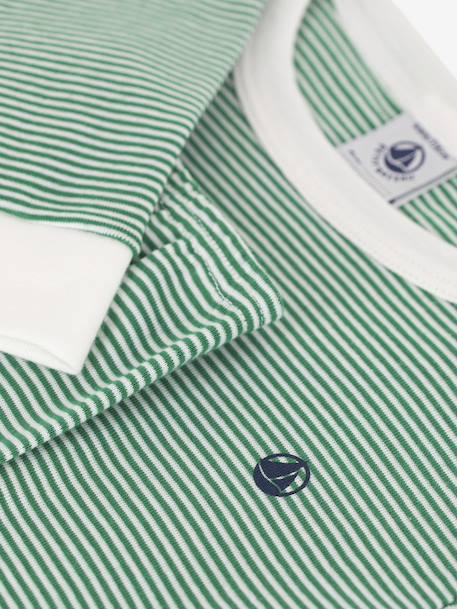 Pyjama enfant en coton à rayures rayé vert 3 - vertbaudet enfant 