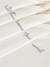 Lot de 5 bodies croisés manches courtes bébé blanc 3 - vertbaudet enfant 