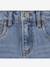 Short en jean Girlfriend shorts LEVI'S bleu+denim bleached 3 - vertbaudet enfant 