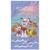 Serviette de bain et de plage imprimée 100% coton, pat patrouille sunset Parme 1 - vertbaudet enfant 