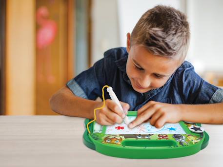 Ardoise magique les animaux Vert 2 - vertbaudet enfant 