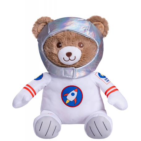 Peluche ours astronaute- gaston astronaute - 40 cm Blanc 2 - vertbaudet enfant 