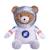 Peluche ours astronaute- gaston astronaute - 40 cm Blanc 2 - vertbaudet enfant 