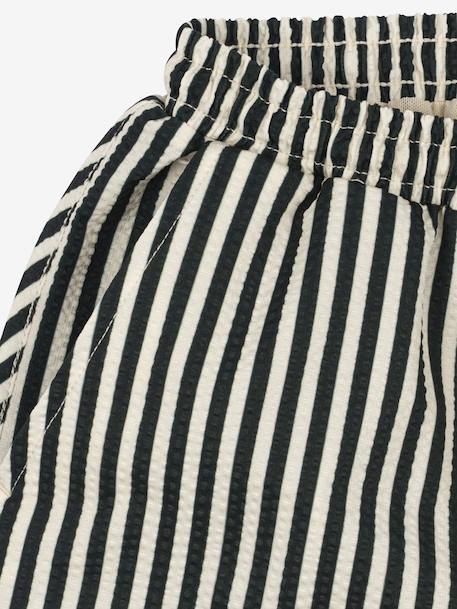 Short de bain rayé Asnou vert 4 - vertbaudet enfant 